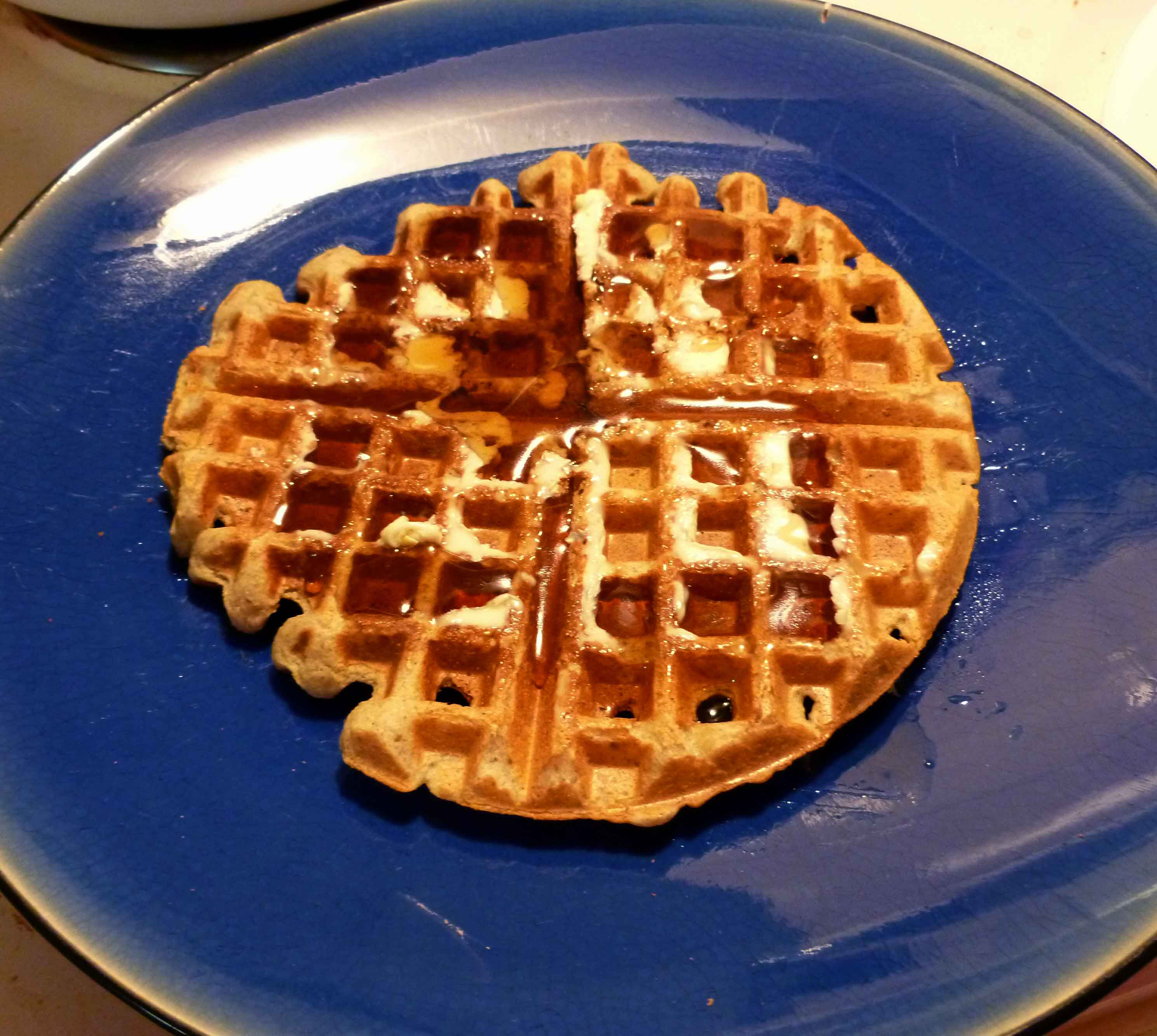 Gluten Free and Dairy Free Buttermilk Waffles