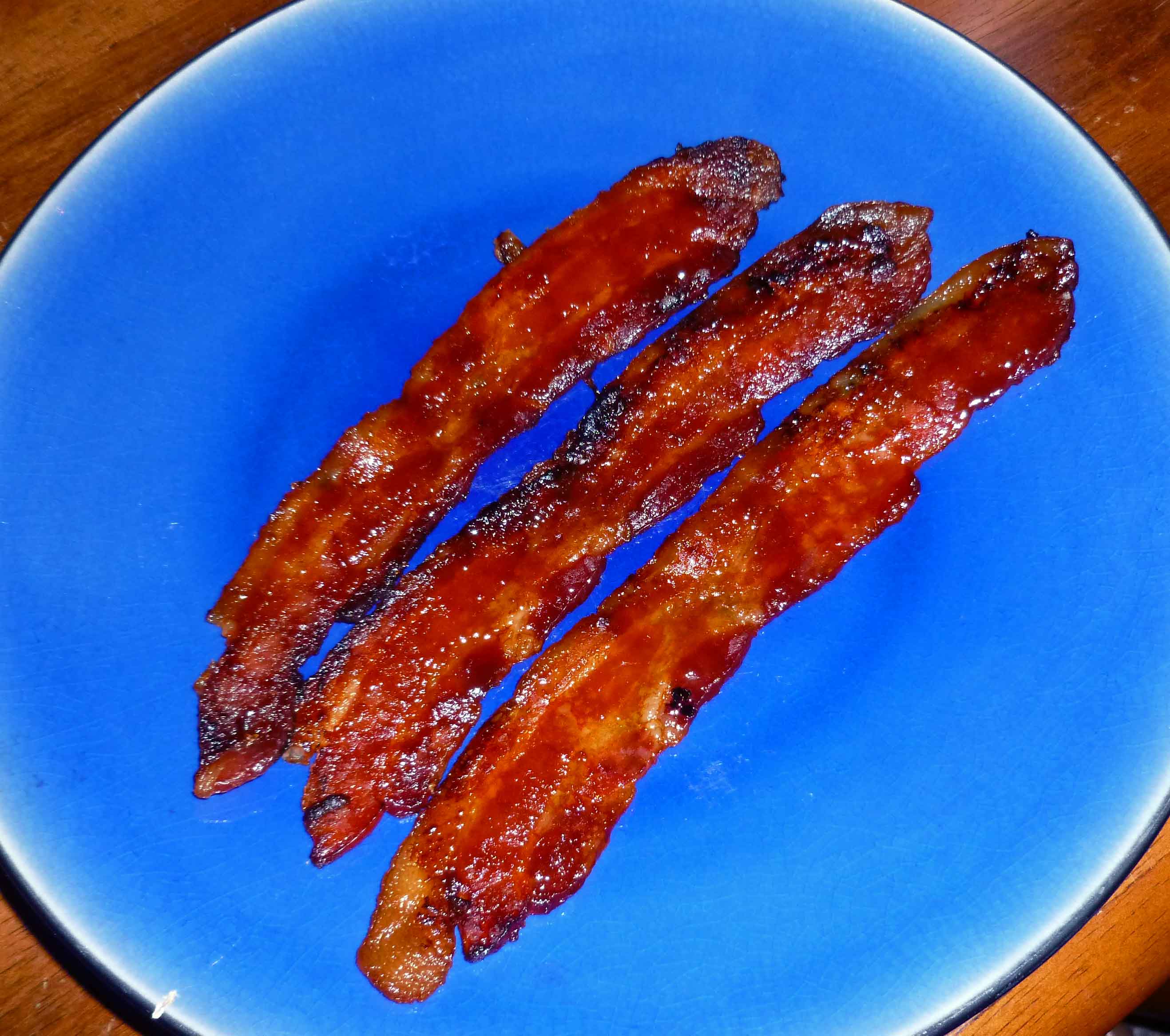 Bacon with Brown Sugar and Sriracha