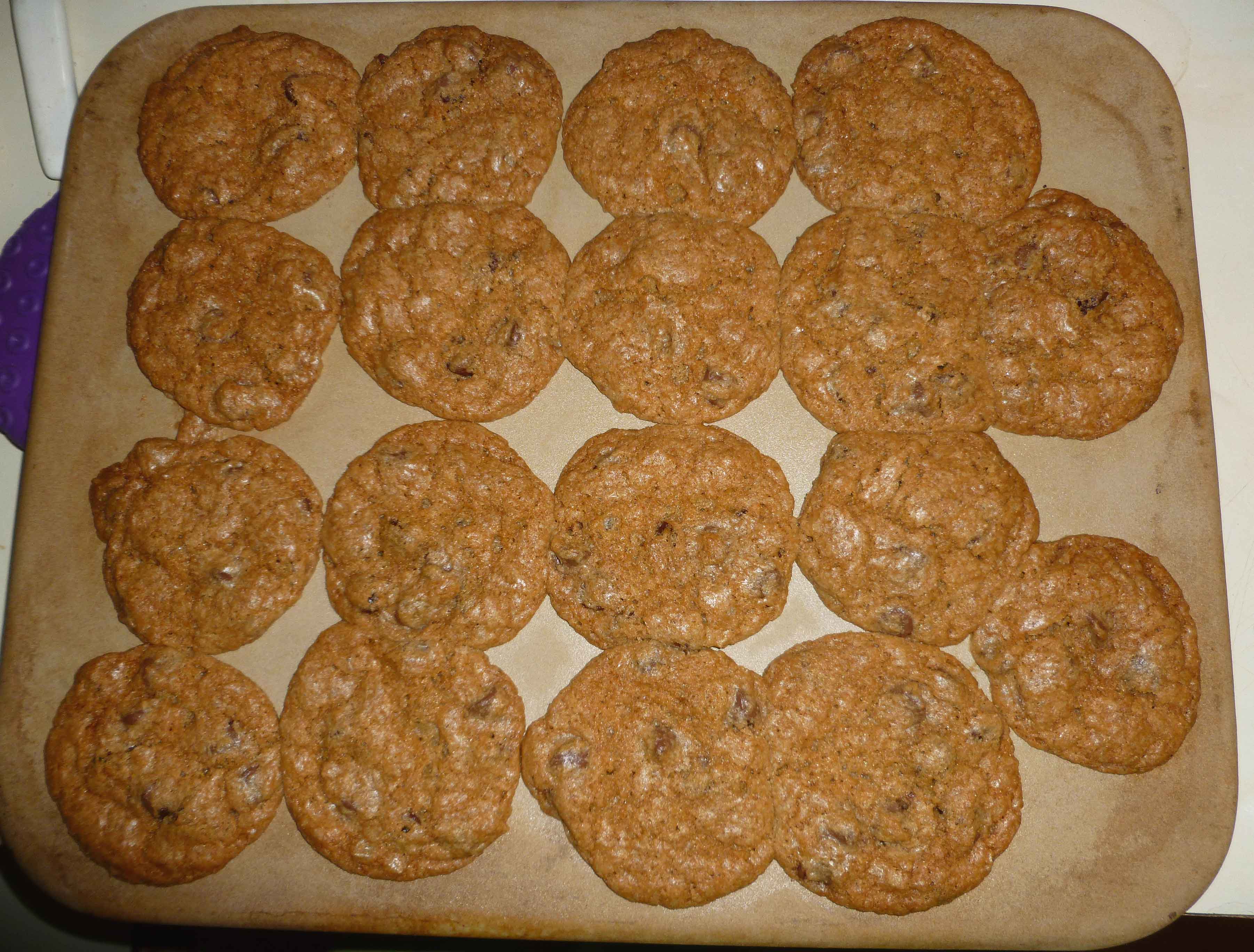 Vegan Gluten-free Chocolate Chip Cookies