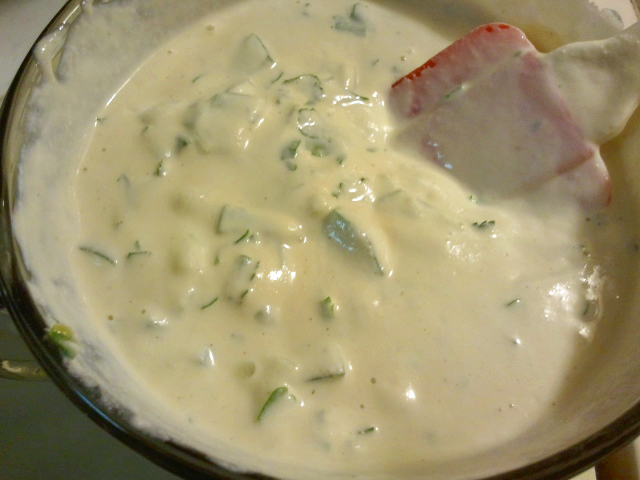 Tzatziki Sauce (Using Cashew Base)