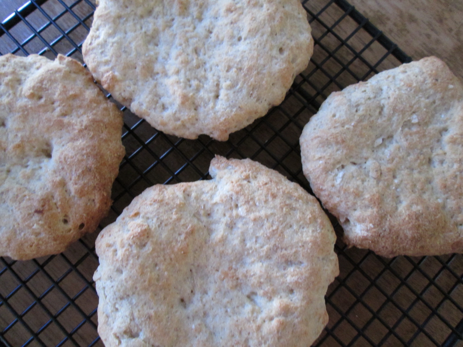 Round bread things -- gluten-free!