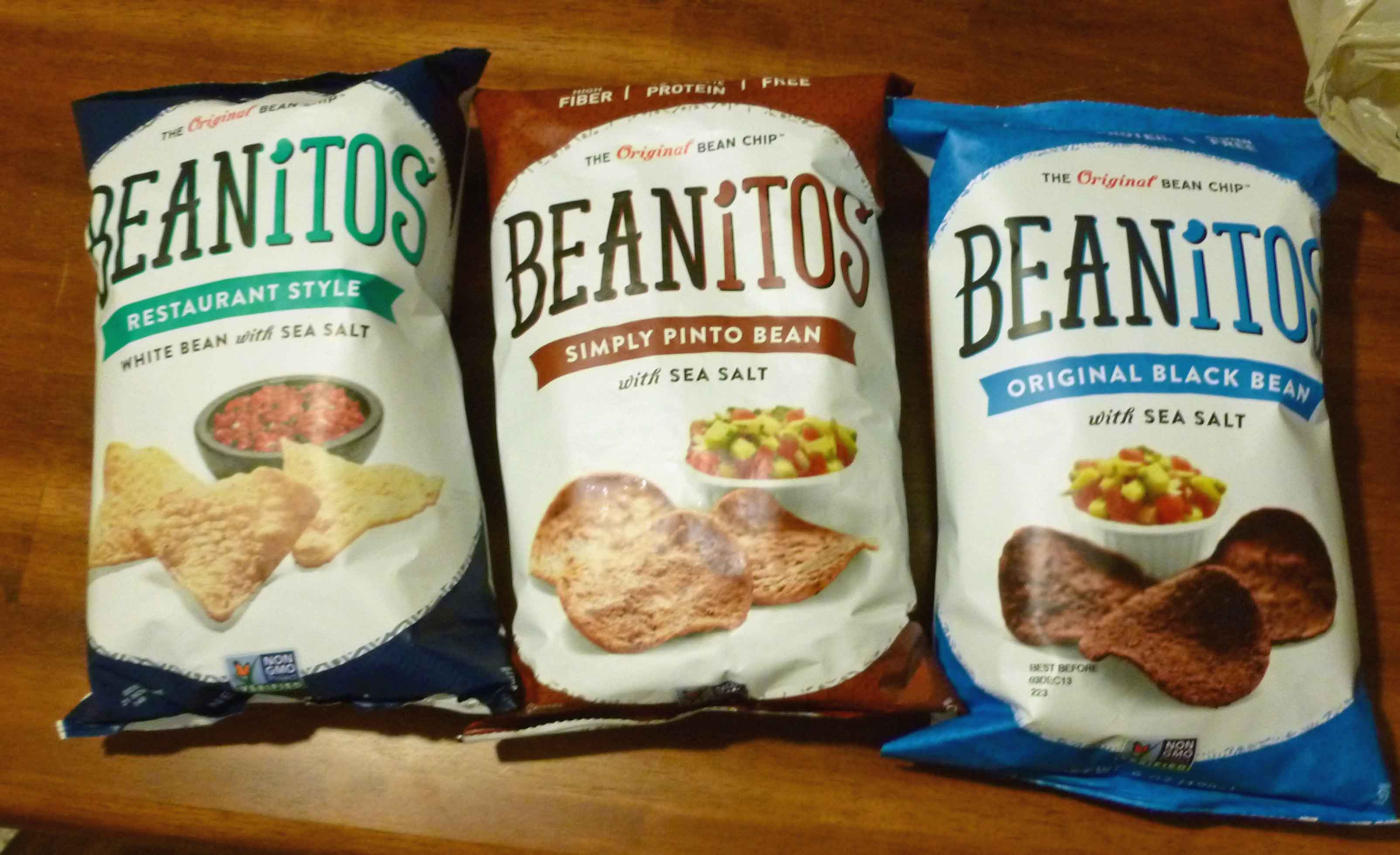 Three Varieties of Beanitos