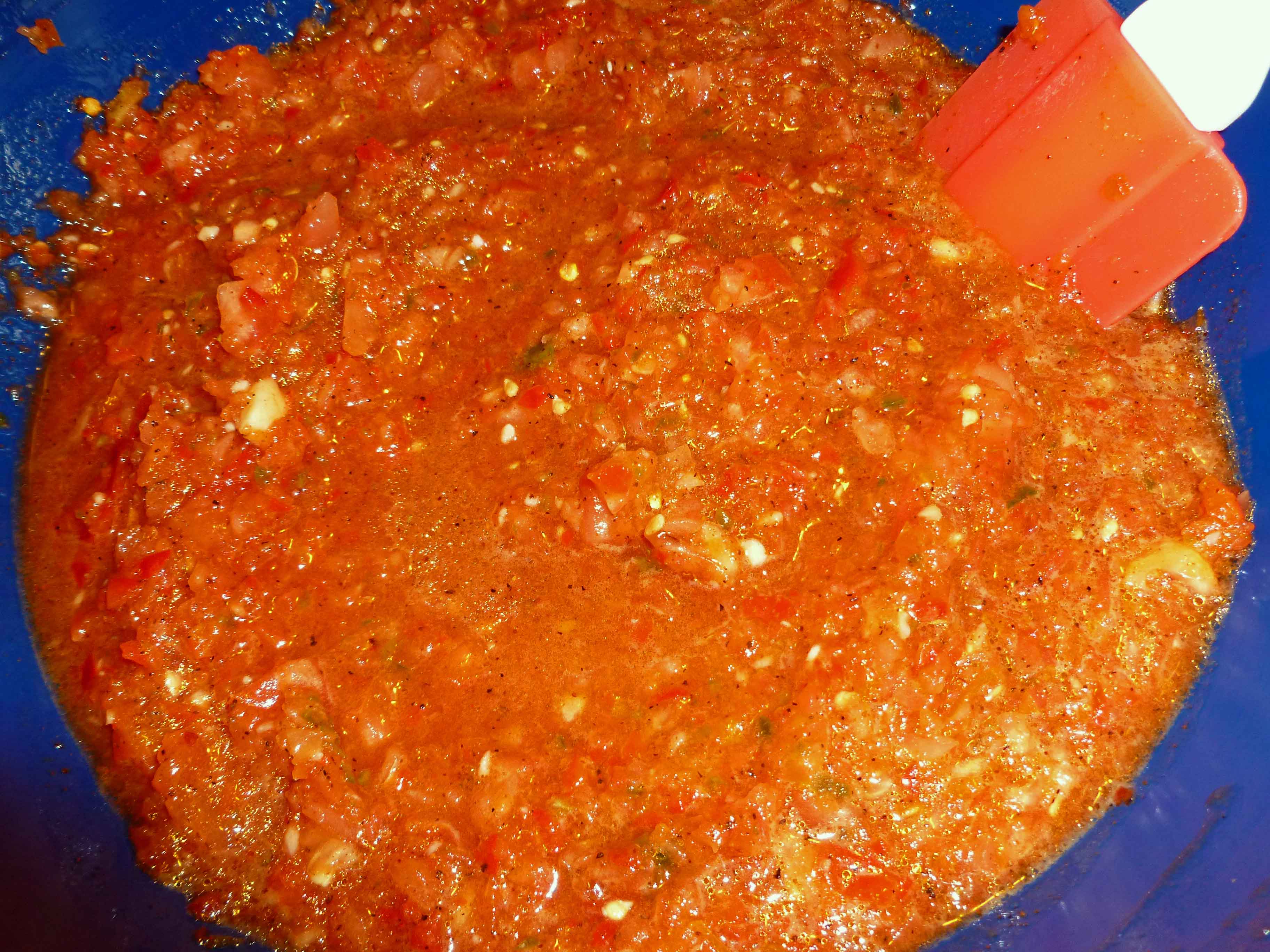 Salsa, ready to eat!!