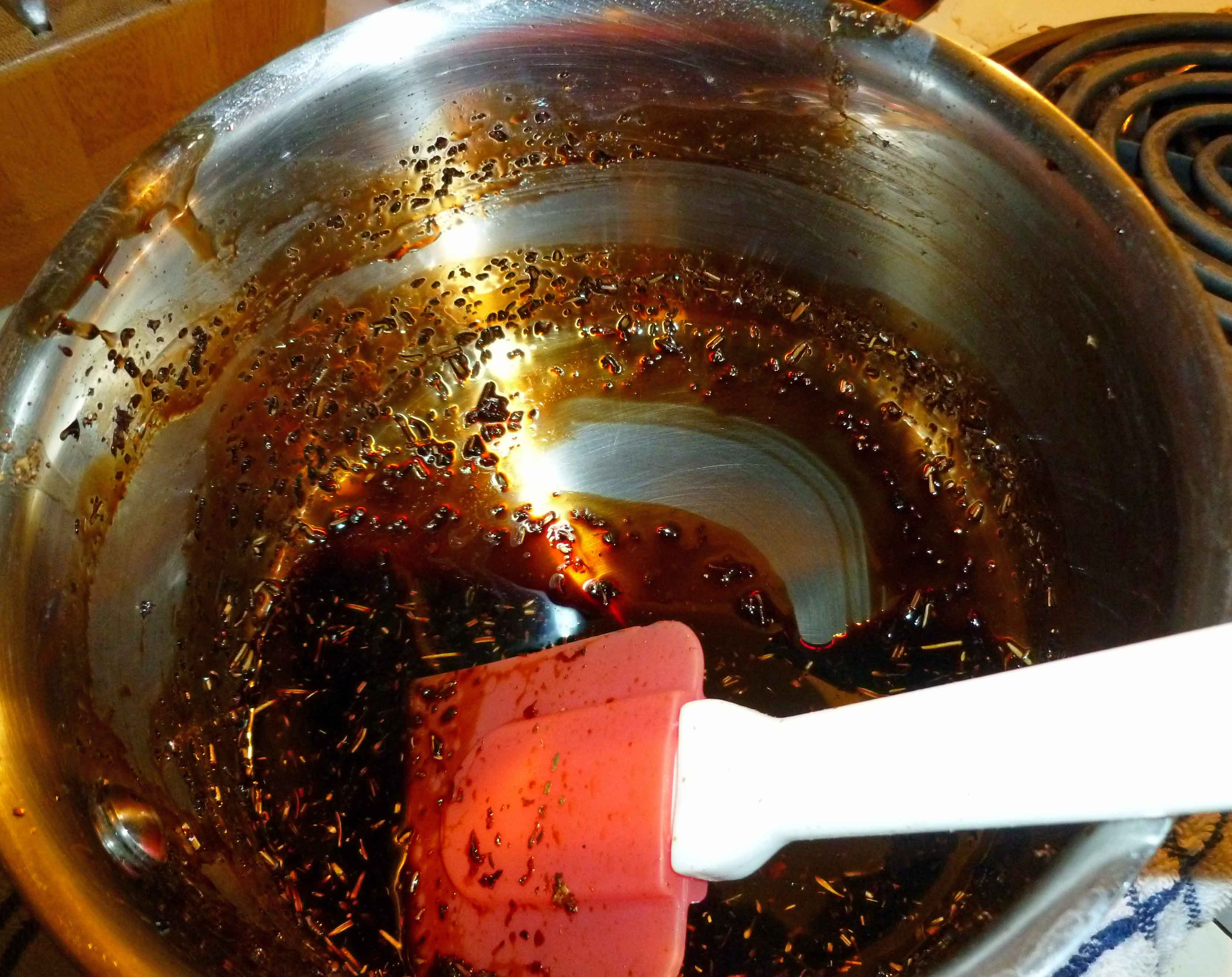 Balsamic Glaze after reducing