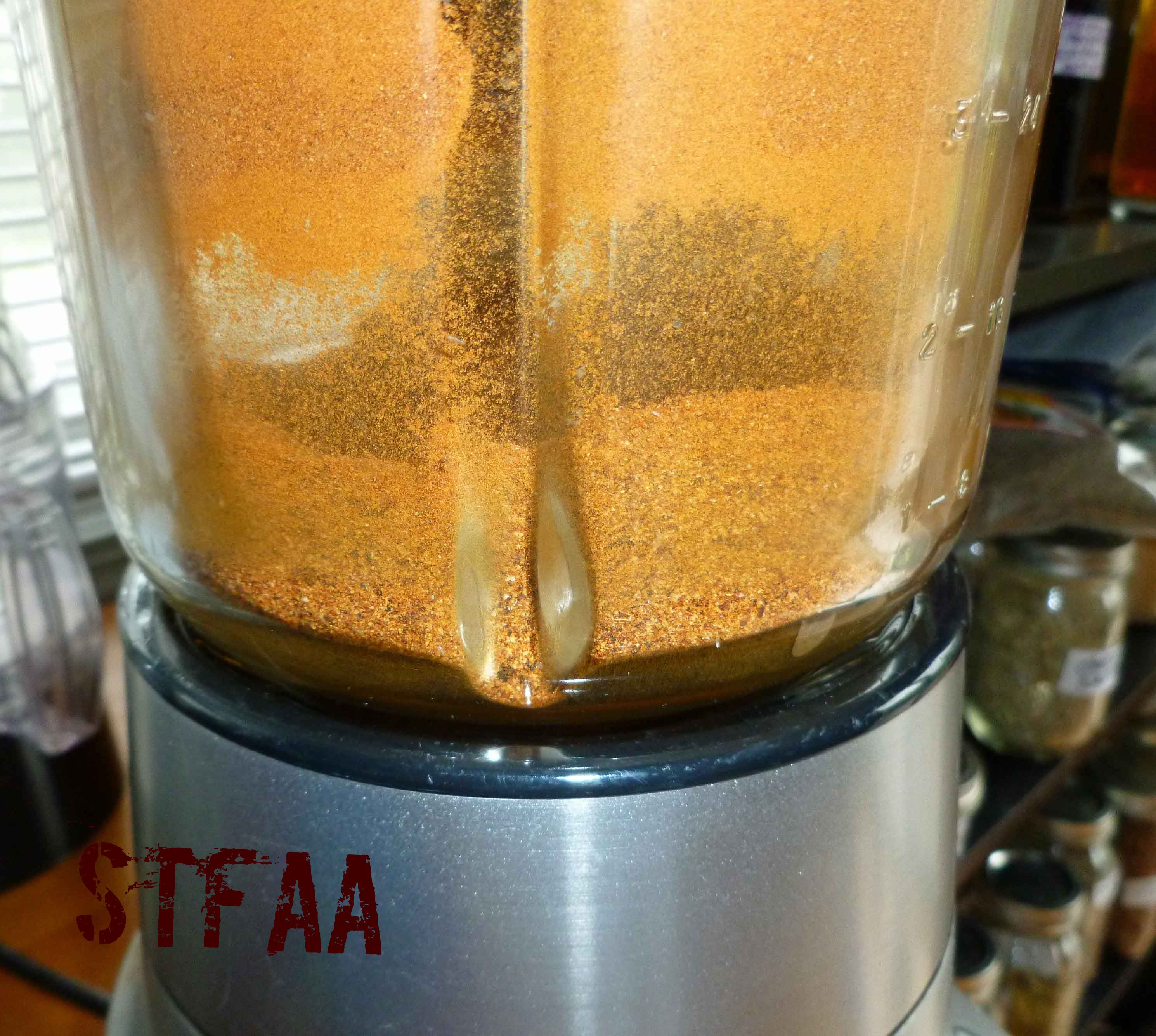 DIY Chili Powder after blending