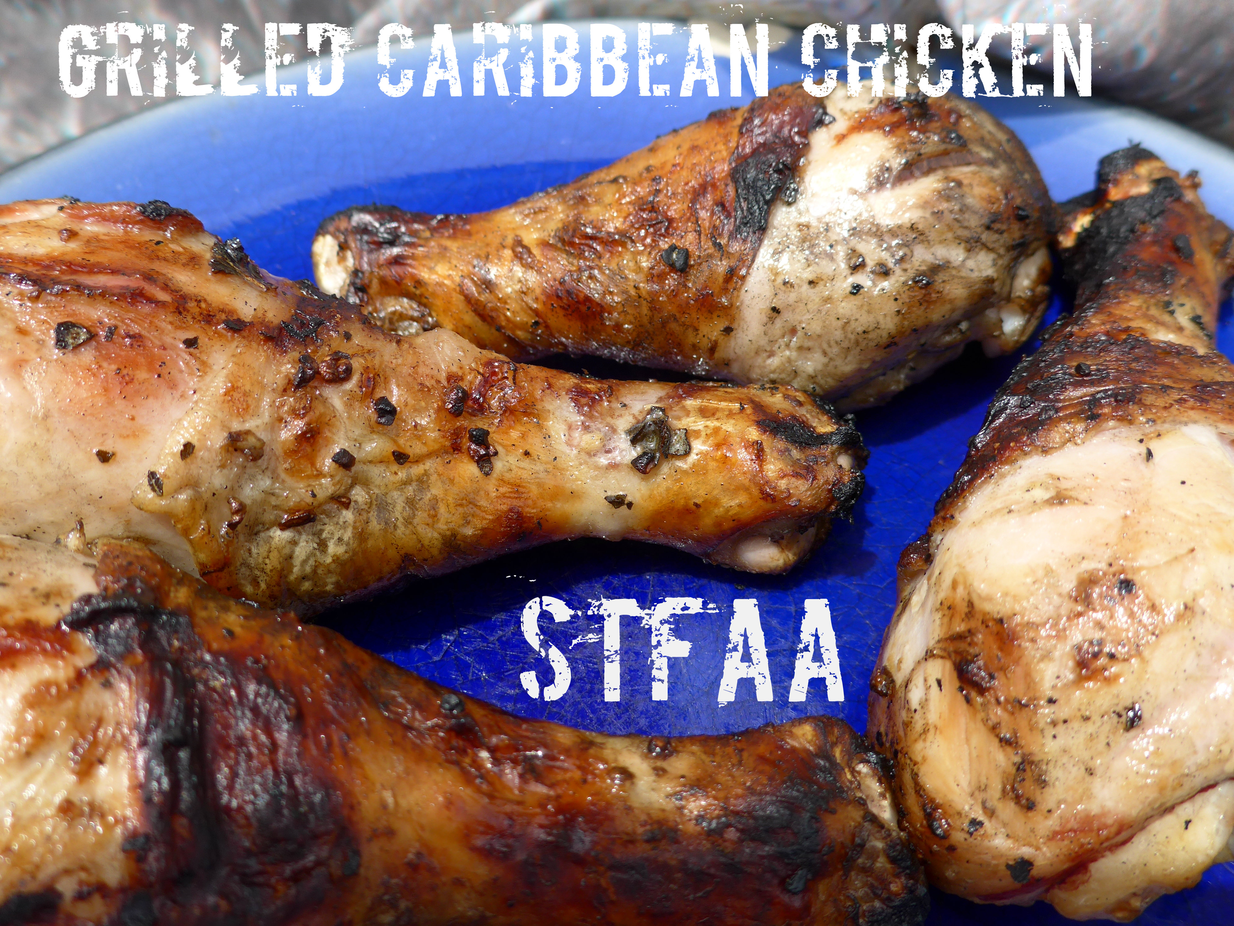 Grilled Caribbean Chicken