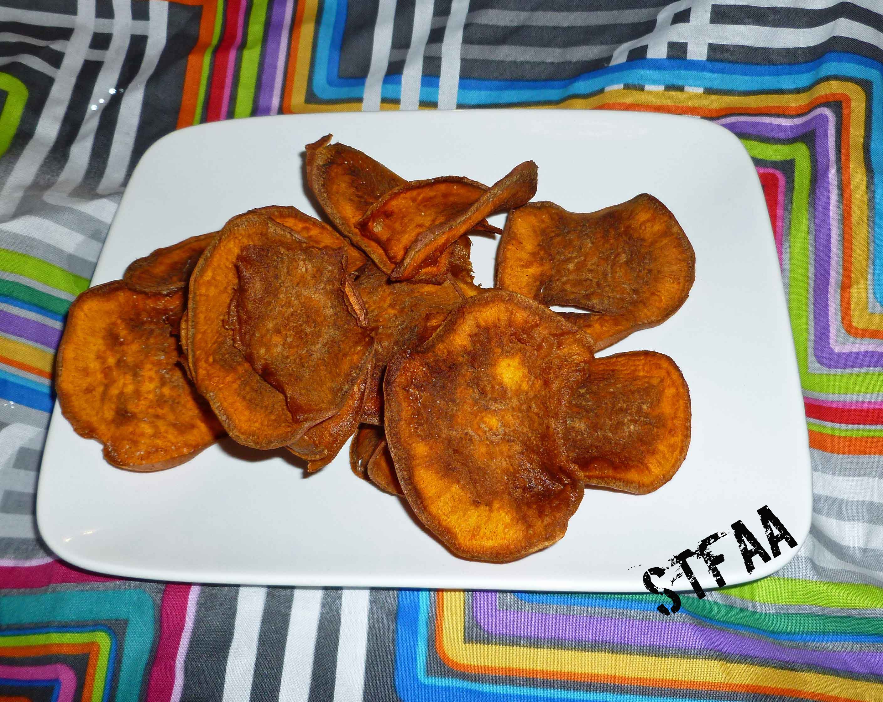 Chili Flavored Sweet Potato Chips