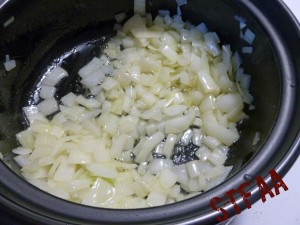 Sauteed onions