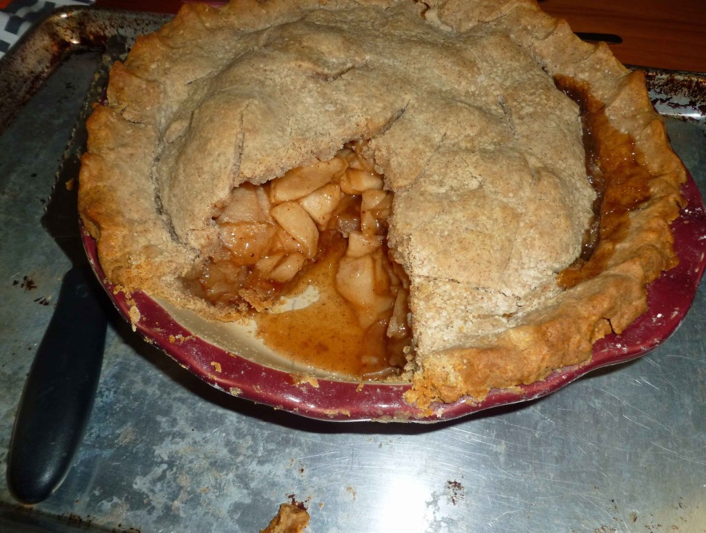 Gluten-free Apple Pie (vegan option)