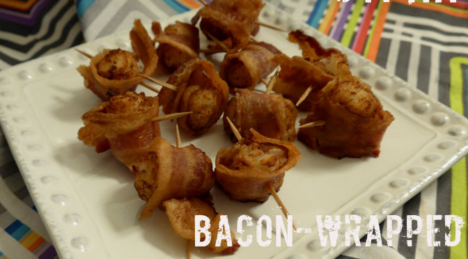 Bacon-Wrapped Potato Bites