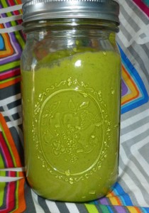 Cilantro Avocado Salad Dressing or Sauce