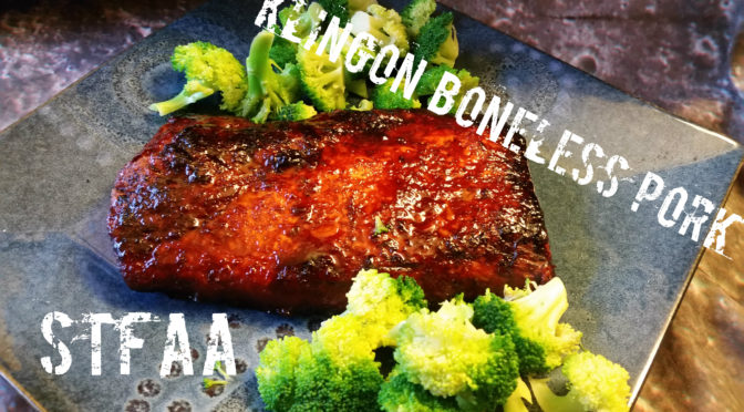 Klingon Boneless Pork (with broccoli)