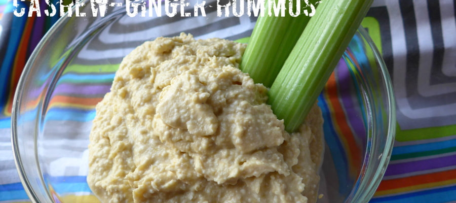 Cashew-Ginger Hummus