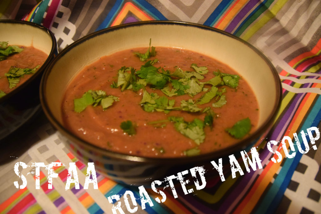 Roasted Yam Soup