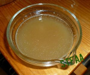 Aquafaba/Psyllium mixture