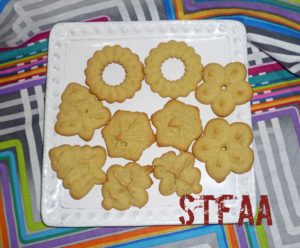 Spritz or Cookie Press Cookies - Gluten-Free, Dairy-Free, and Egg-Free