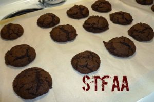 Whoopie Pies after baking