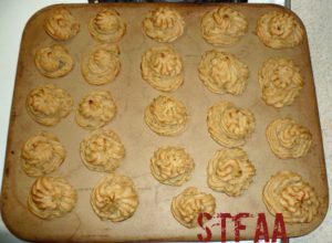 Samosa Spiced Potato Puffs after baking