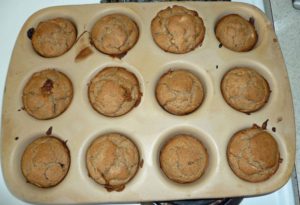 Apple Cinnamon Muffins just out of the oven