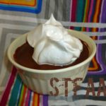 Chocolate Pudding, Vegan and Gluten-Free with Vegan Whipped Topping, also gluten-free