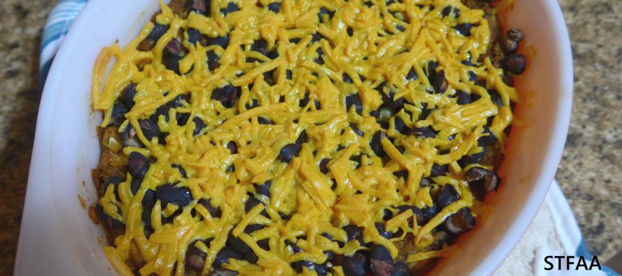 Corn & Black Bean Casserole (vegan & gluten-free)