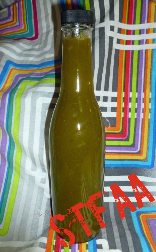 Cilantro Lime Green Cayenne Hot Sauce