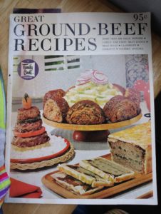 Image shows a 1965 magazine-sized cookbook.